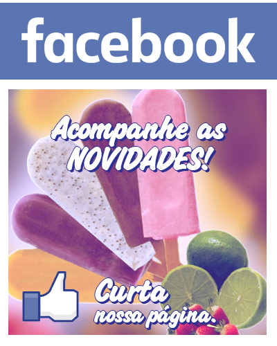 Curta nossa página do Facebook.